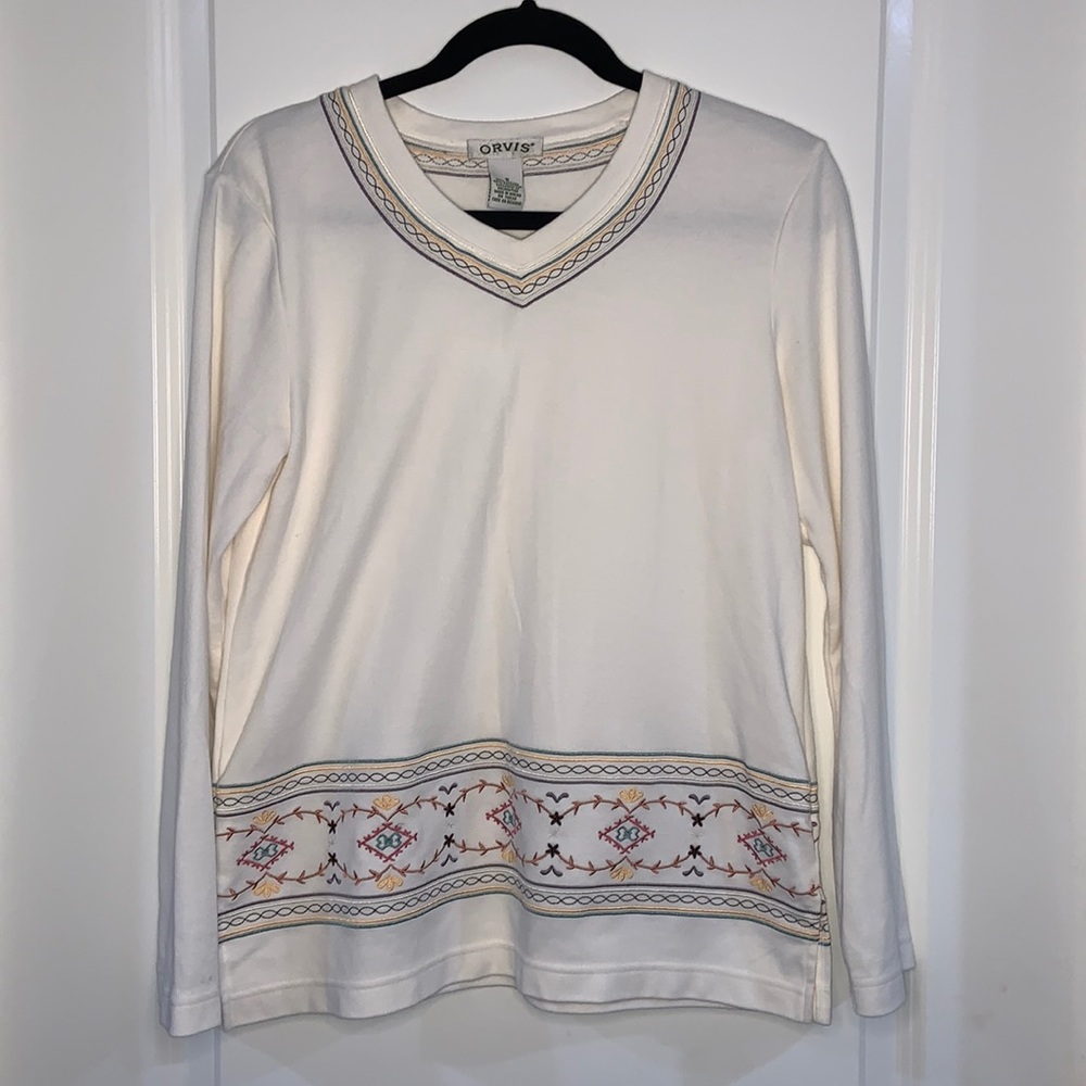 Orvis embroidered T-shirt